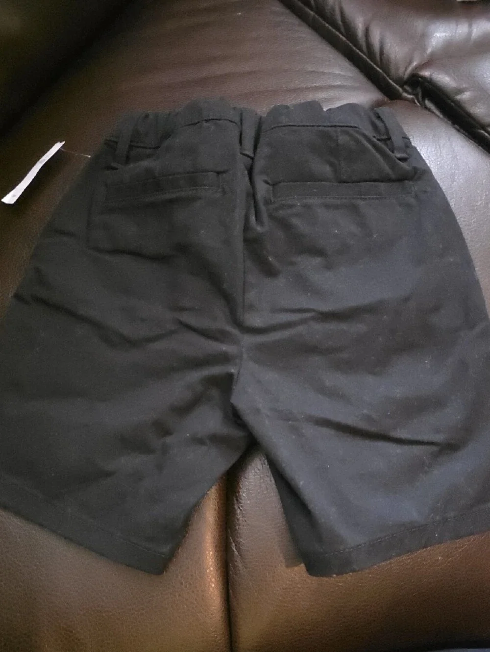 GAP Kids Black Shorts with Pink Waistband